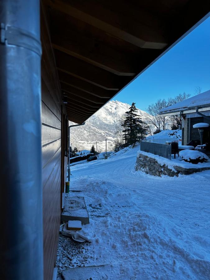 Chambres D'Hotes Les Louettes A Sapinhaut Canton Du Valais Saxon Εξωτερικό φωτογραφία