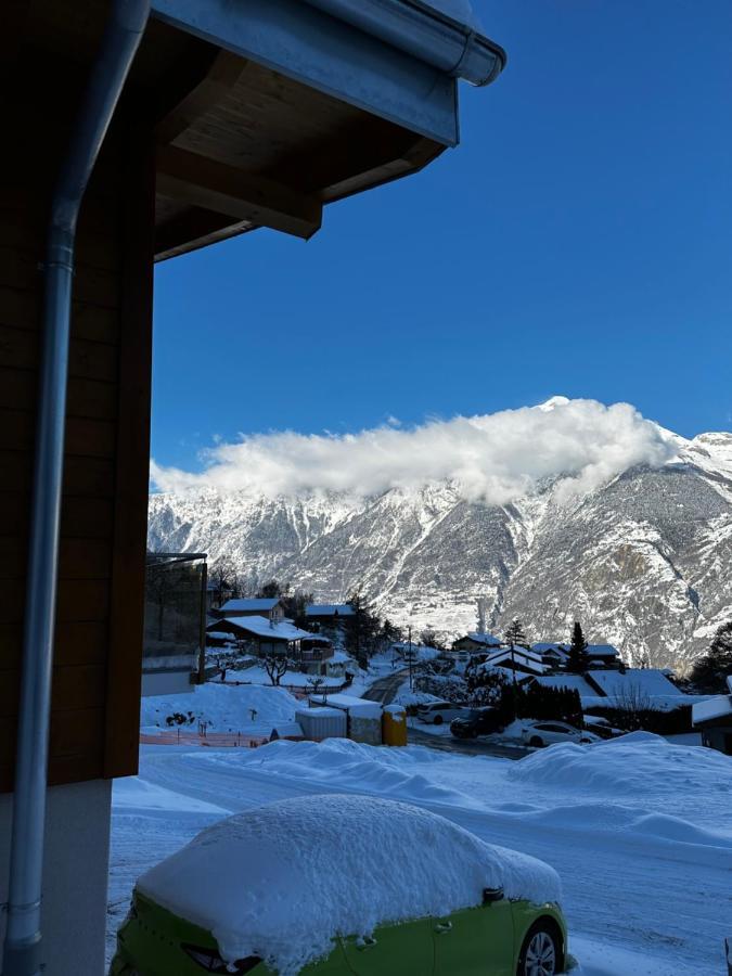 Chambres D'Hotes Les Louettes A Sapinhaut Canton Du Valais Saxon Εξωτερικό φωτογραφία
