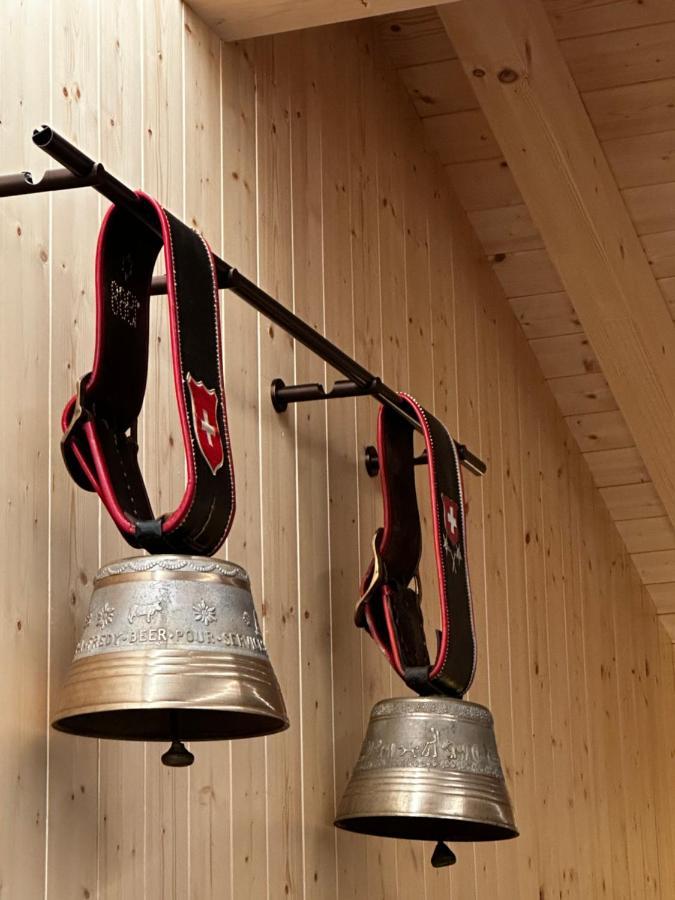 Chambres D'Hotes Les Louettes A Sapinhaut Canton Du Valais Saxon Εξωτερικό φωτογραφία