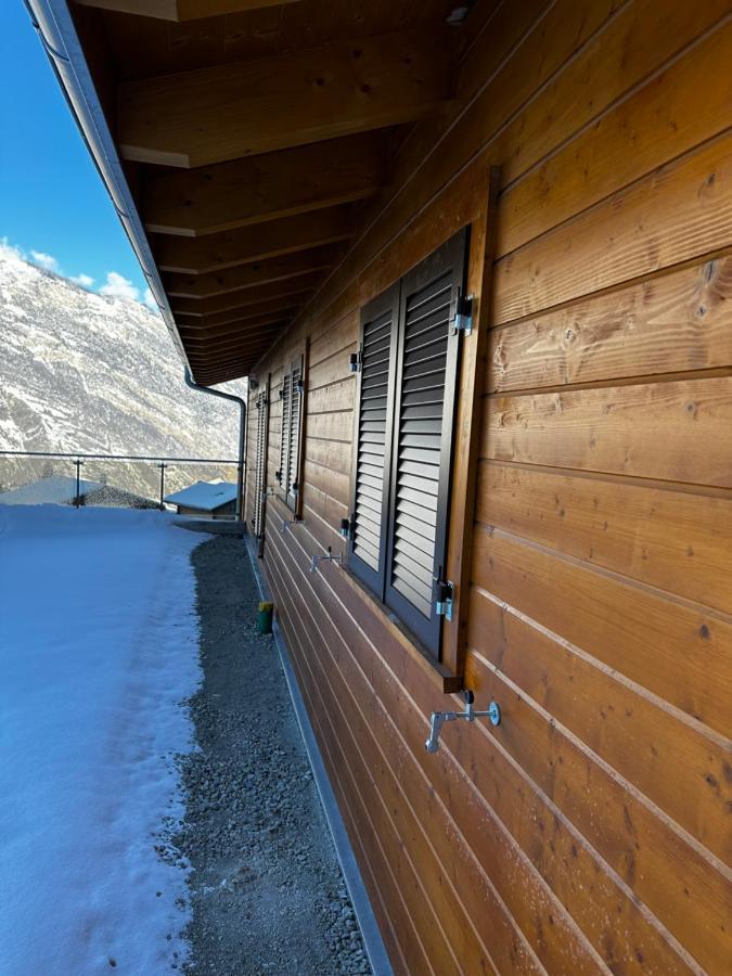 Chambres D'Hotes Les Louettes A Sapinhaut Canton Du Valais Saxon Εξωτερικό φωτογραφία