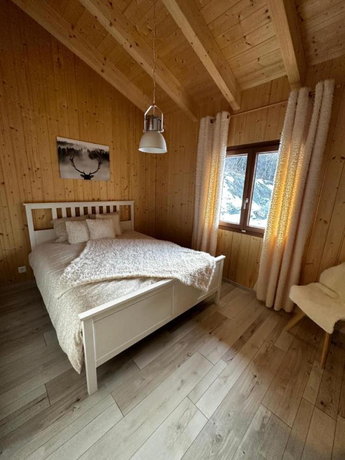 Chambres D'Hotes Les Louettes A Sapinhaut Canton Du Valais Saxon Εξωτερικό φωτογραφία